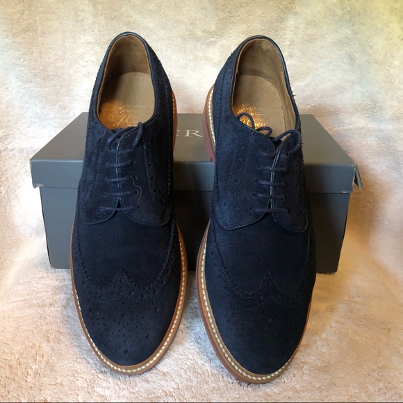 J.Crew “Kenton” Suede Wingtip Shoes - Picture 2 of 9
